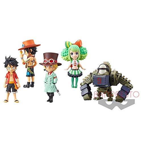 Movie version ONE PIECE STAMPEDE World Collectable Figure vol.3 5 types set