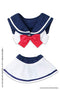 Pureneemo 1/6 PNS Sailor Bikini Set White x Navy (for Doll)