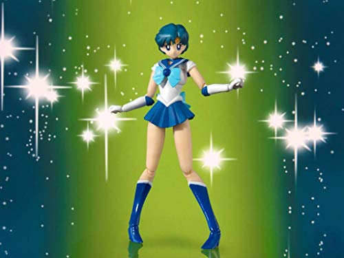 S.H.Figuarts Sailor Moon Sailor Mercury -Animation Color Edition- Approximately 140mm ABS&PVC painted movable figure