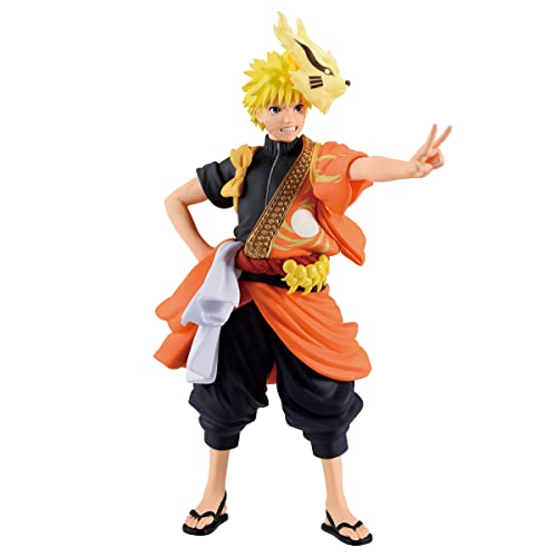 Banpresto NARUTO Shippuden Naruto Uzumaki Figure TV Anime 20th Anniversary Costume