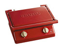 BRUNO (Bruno) Grill Sand Maker Double Red BOE084-RD Stylish Hot Sand Maker Red