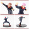 BoayDar Jujutsu Kaisen Badge Hanayashiki Kaitama Tamaori Natsuyu Ketsu Megumi Fushiguro Yuhito Kojo Toge Inumaki Nobara Kugisaki Gojo Satoru Figure ABS&PVC Painted Figure 11cm Yuji Kojo B