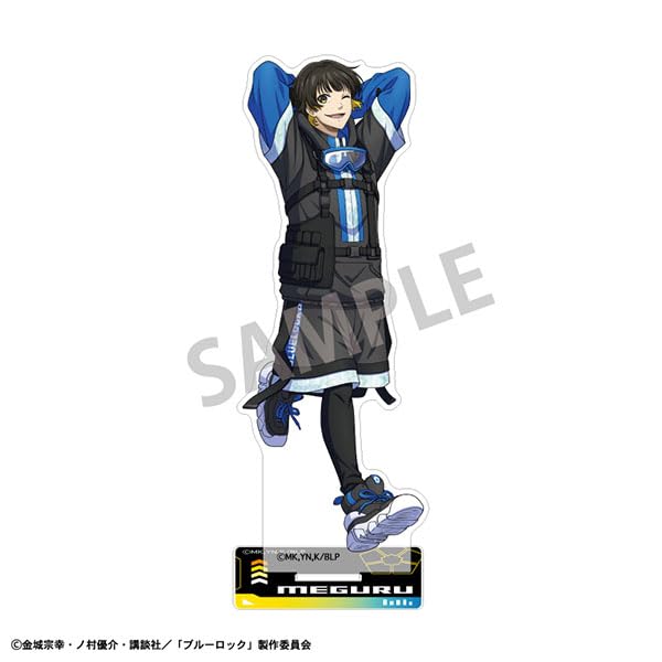 Blue Rock Acrylic Stand] Collection Miscellaneous Goods/Hiraku Kai Shonen Magazine