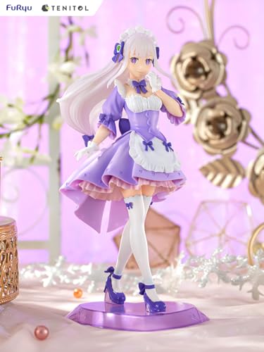 Furyu Re: Life in a Different World from Zero TENITOL Yumekawa Maid Emilia Height approx. 215mm Non-scale ATBC-PVC Painted Complete Figure