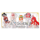 Ichiban Kuji The Quintessential Quintuplets-BrideStyle-A-PrizeE-Prize Bride Figure Set of 5