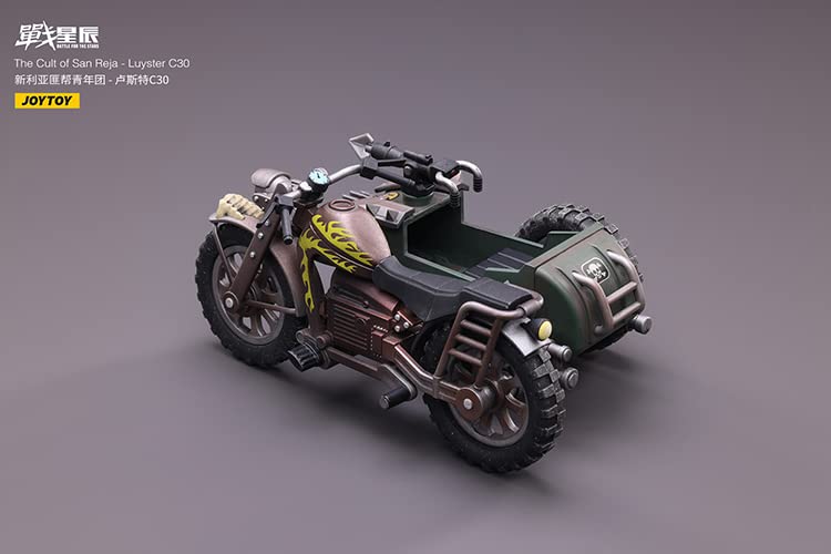 ToyBase] JOYTOY Senseishin 1/18 Sidecar Motor Bike The Cult of San RejaLuyster C30 Action Figure Complete Product JT2320