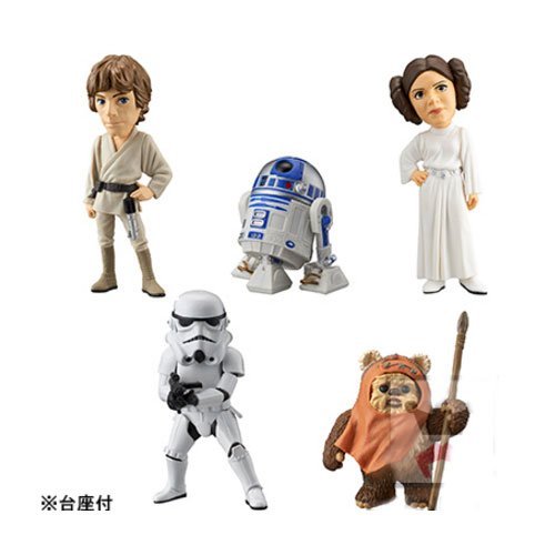 Star Wars World Collectible Figure vol.2 All 5 types set