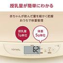 Tanita Baby Scale BB-105 IV Nometa With nursing function, you can see the amount of milk you drink in 1g