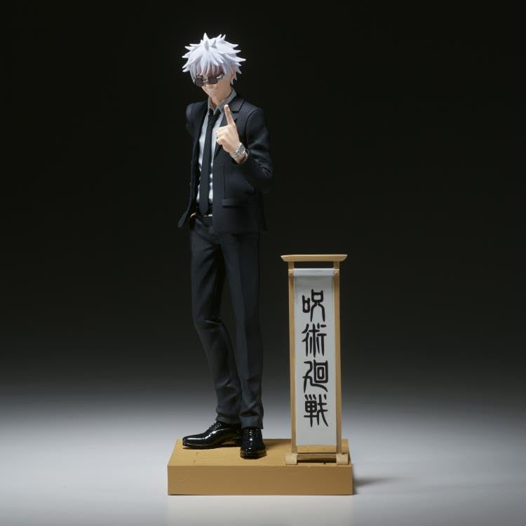 Gojo Satoru figure Jujutsu Kaisen diorama figure Gojo Satoru suit ver figure Gojo Satoru manzai ver official