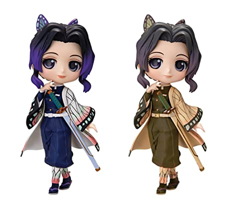 Banpresto Demon Slayer: Kimetsu no Yaiba Q posket-Shinobu Kocho Figure All 2 Types Set