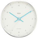 Remnos Hanging Analog Radio Clock Mizuiro Aluminum White Mizuiro LC07-06 WH Lemonos