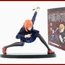 BoayDar Jujutsu Kaisen Badge Hanayashiki Kaitama Tamaori Natsuyu Ketsu Megumi Fushiguro Yuhito Kojo Toge Inumaki Nobara Kugisaki Satoru Gojo Figure ABS&PVC Pre-painted Kaitama/Tamaori Figure 15cm Kugisaki Nobara