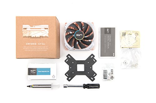 Cryorig C7 Series Completely Copper Heat Sink C7 CU Compact Top Flow CPU Cooler Japan Regular Agency