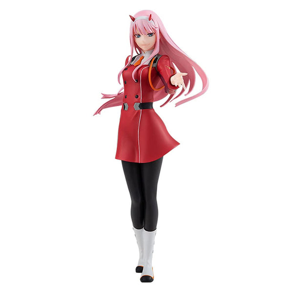 Darling in the Figures 02/Zero Two Figurine Tabletop Doll Toy Character Model Ornament Decoration Statue Christmas Gift (Color: Zero Two a, Size: 17.5cm)