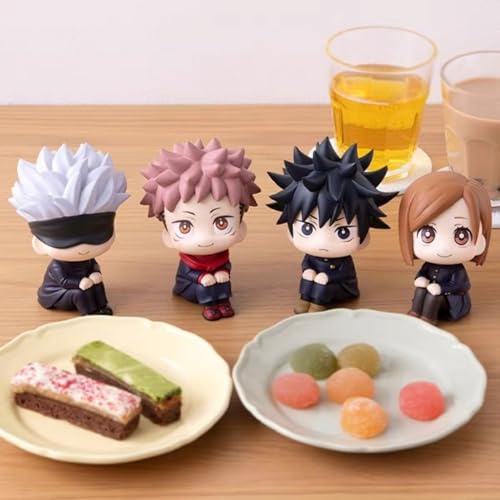 BoayDar figma Rukup Nendoroid Jujutsu Kaisen Figure Q version Yuji Kojo, Satoru Gojo, Kei Fushikuro, Bara Kugisaki Figure Goods 10cm Yuhito Kojo