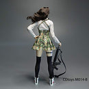 TOYBARJAPAN 1/6 Scale Figure CDToys M014B Latest Sexy High School Girl JK Sailor Uniform Fighter Clothes, Stockings, and Shoes Set