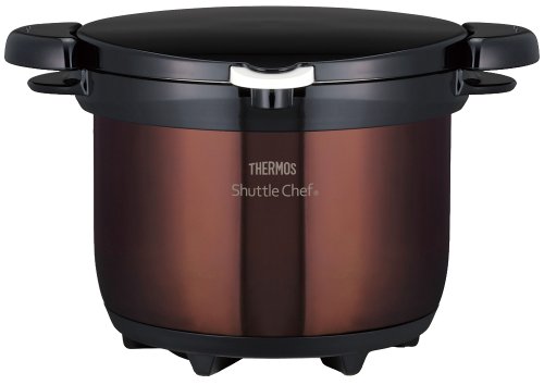 THERMOS Vacuum-retention cooker shuttle chef 3.0L clear brown KBG-3000 CBW