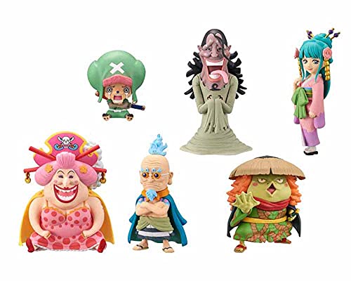 One Piece World Collectable Figure Wano Country 7 All 6 Types Set