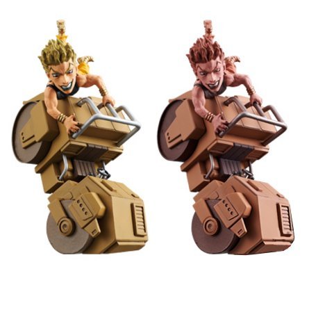 JoJo's Bizarre Adventure Stardust Crusaders The World Collectible Figure-Road Roller! All 2 types set