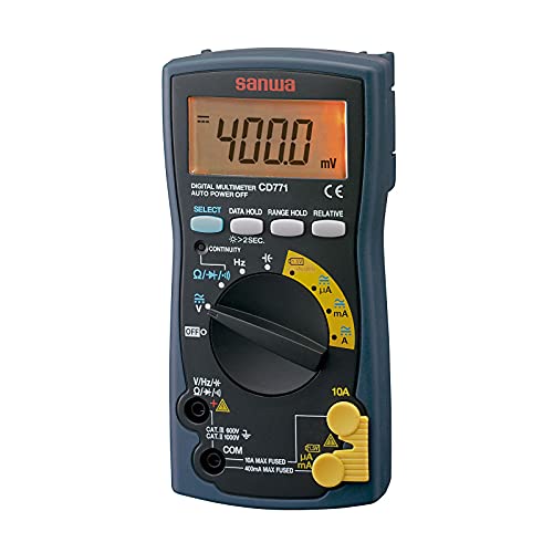 CD771 with Sanwa Electric Instruments SANWA Digital Multimeter Backlight