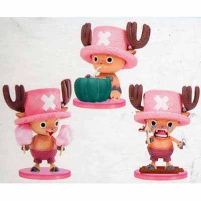 TV anime One Piece assembly type chopper figure set of 3 types