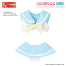 1/12 Sailor Bikini Set for Picconimo White x Light Blue (for Doll)