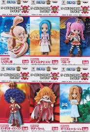 One Piece World Collectible Figure - Hana - All 6 Types Set Banpresto Prize [Toys & Hobbies]