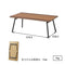 AZUMAYA Law Table Folding Table 90cm Width END-351