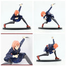 BoayDar Jujutsu Kaisen Badge Hanayashiki Kaitama Tamaori Natsuyu Ketsu Megumi Fushiguro Yuhito Kojo Toge Inumaki Nobara Kugisaki Satoru Gojo Figure ABS&PVC Pre-painted Kaitama/Tamaori Figure 15cm Kugisaki Nobara