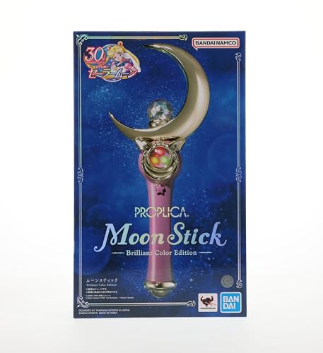 TAMASHII NATIONS PROPLICA Sailor Moon Moon Stick -Brilliant Color Edition- Approx. 260mm ABS finished product