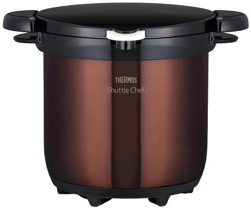 THERMOS Vacuum-retention cooker shuttle chef 4.5L clear brown KBG-4500 CBW