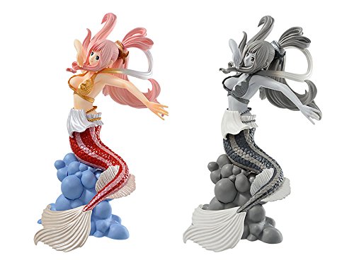 One Piece BANPRESTO WORLD FIGURE COLOSSEUM Zoukeiou Summit Battle vol.5 Shirahoshi Regular color Prototype color 2 types set