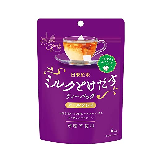 Mitsui Norin Nitto Tea Milk Tea Bag Earl Gray 4 bags x 4