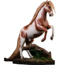 HiPlay JXK 1/12 Warm Blooded Horse 2.0 War Horse Animal Figure Painted Complete Product Made of PVC Red and White