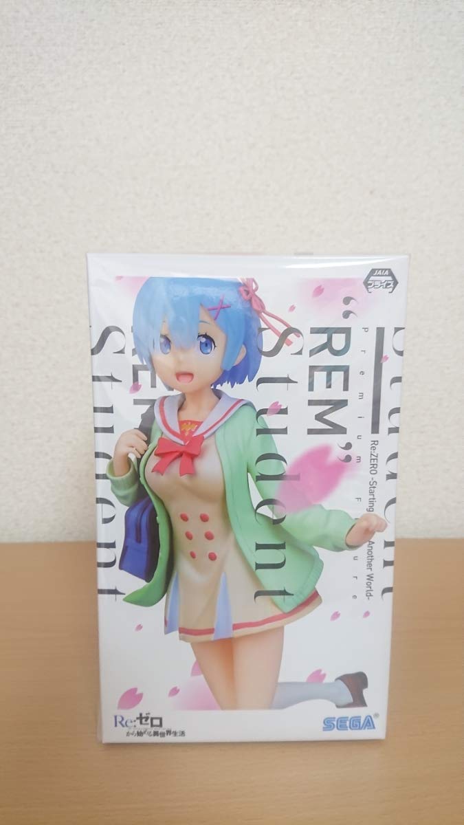 Sega Re:Zero Starting Life in Another World Premium Figure “Rem” Student