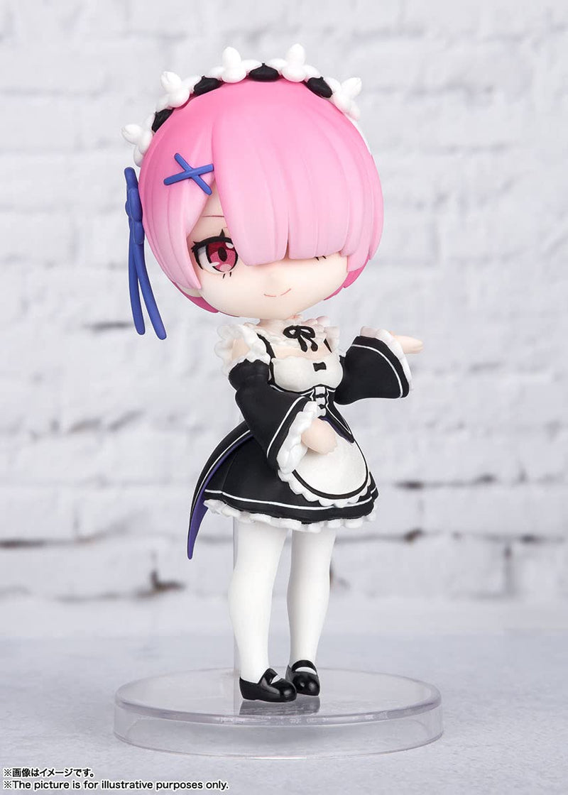 Figuarts mini Re:ZERO -Starting Life in Another World- Ram approximately 90mm PVC&ABS painted movable figure BAS61261