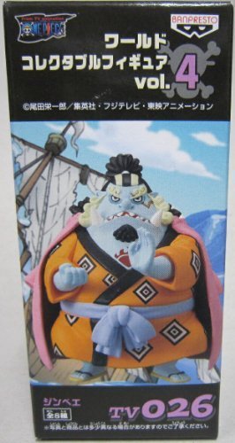 ONE PIECE Assembly Type World Collectable Figure vol.4 TV026 Jinbe Single Item