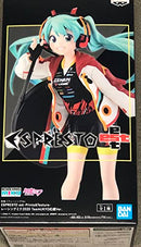 ESPRESTO est Prints & Texture Hatsune Miku Racing Miku 2020 Team Figure