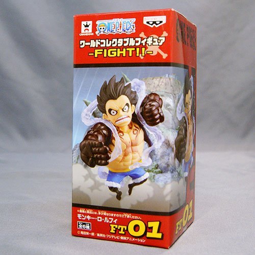 One Piece World Collectable Figure -FIGHTFT01: Monkey D. Luffy Banpresto Prize