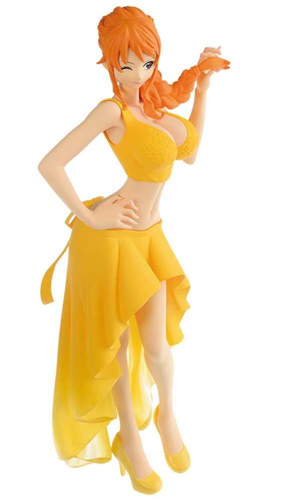 One Piece LADY EDGE:WEDDING NAMI Nami 2 types set White ver. + Yellow ver.