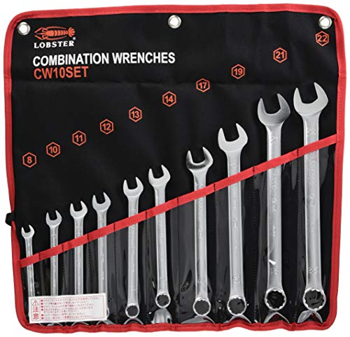 Lobtex combination wrench set CW10SET