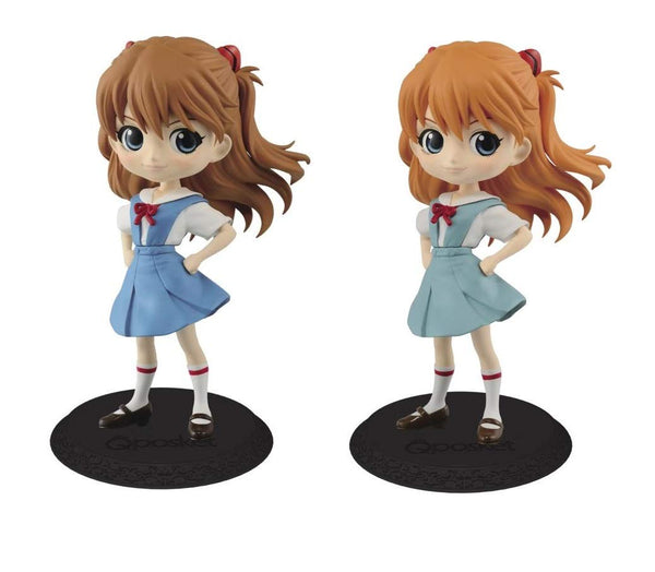 Rebuild of Evangelion Q posket Shikinami Asuka Langley figure set of 2 types Normal color + rare color ver.