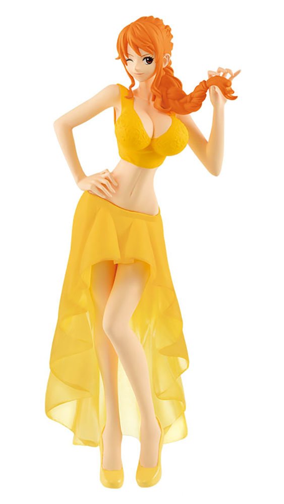 One Piece LADY EDGE:WEDDING NAMI Nami 2 types set White ver. + Yellow ver.