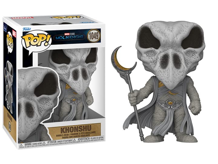 POP Marvel: Moon Knight - Khonshu Funko Pop! Vinyl Figure (Includes Compatible Pop Box Protector Case), Multicolor, 3.75"