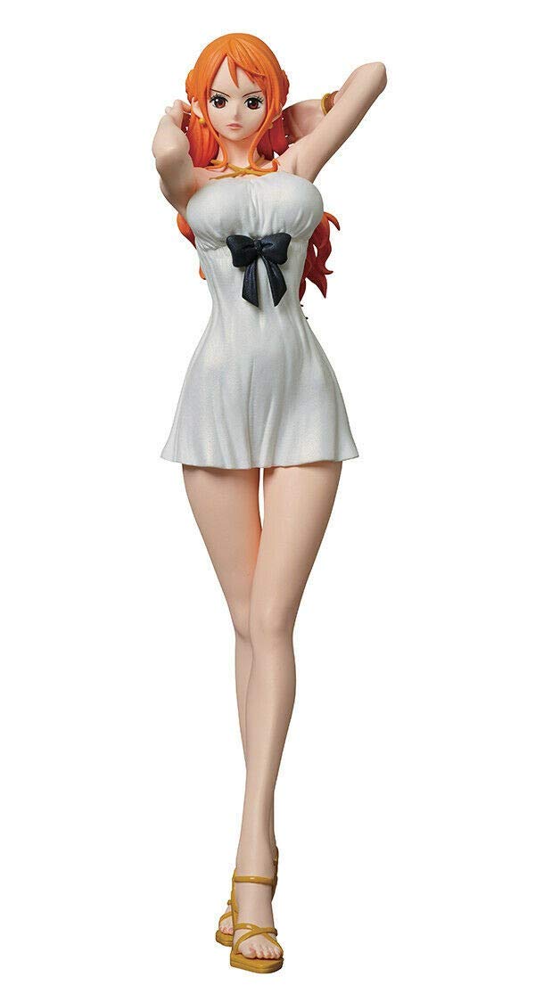 Nami (White ver.) (One Piece GLITTER & GLAMOURS ONE PIECE FILM GOLD NAMI MOVIE STYLE Nami Anime Figure Prize Banpresto)