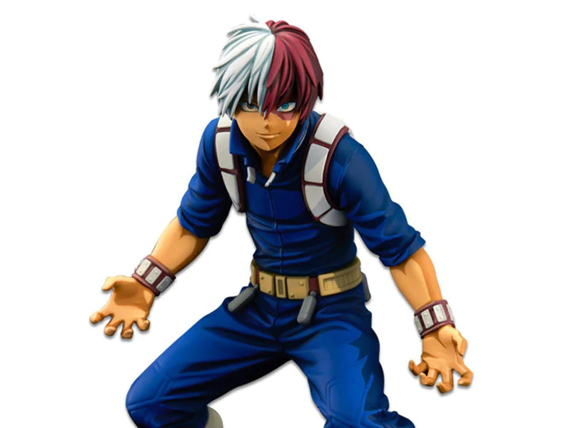 My Hero Academia Hero Academia BWFC Modeling ACADEMY SMSP SUPER MASTER STARS PIECE Todoroki Shouto Figure Two Dimensions 2D 2D Coloring D Prize