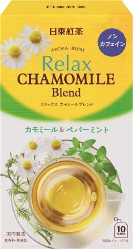 Nitto Black Tea Aroma House Relax Chamomile 10 bags x 6 pieces