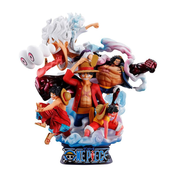 Petitrama DX ONE PIECE LOGBOX RE BIRTH 02 Luffy Special Completed Figure