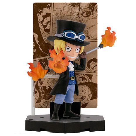 Ichiban Kuji One Piece ~Hot Bonds Edition~ E Prize Card Stand Figure Sabo Banpresto