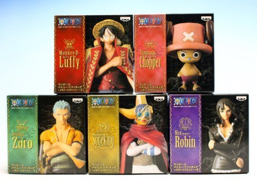 One Piece Pirates Figure Memories of Merry 2 ONE PIECE Banpresto (Full set of 5 types)